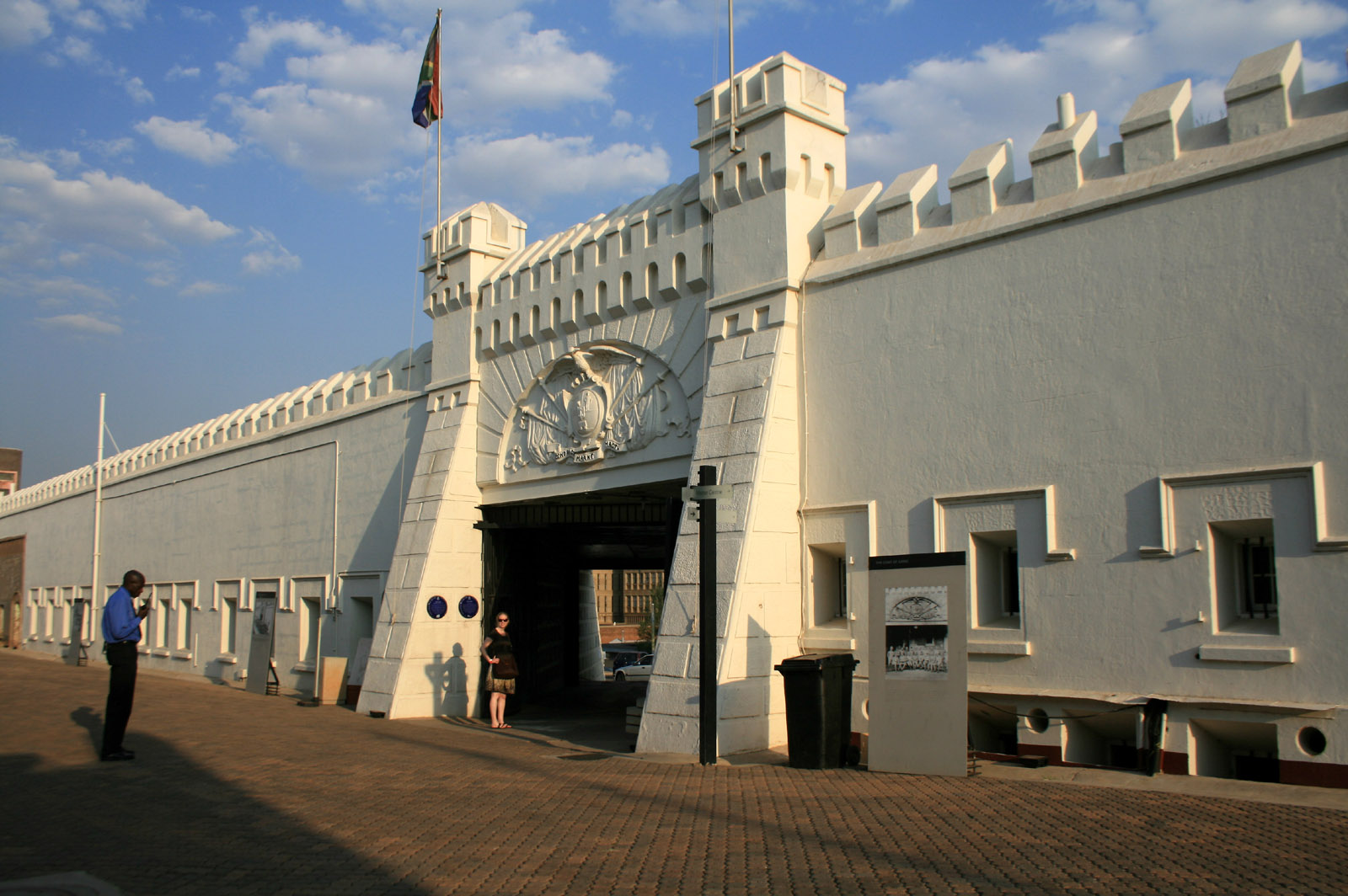 Go Traveller The Constitution Hill accommodates the Constitution Court, which guards the rights of local South Africans.